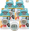 Yankee Candle Smart Scent Vent Clip Bahama Breeze Tropical Fruit Car Air Freshener Odor Neutralizer for Automotive Vents with Adjustable Fragrance Strength 1 Count (Pack of 4)