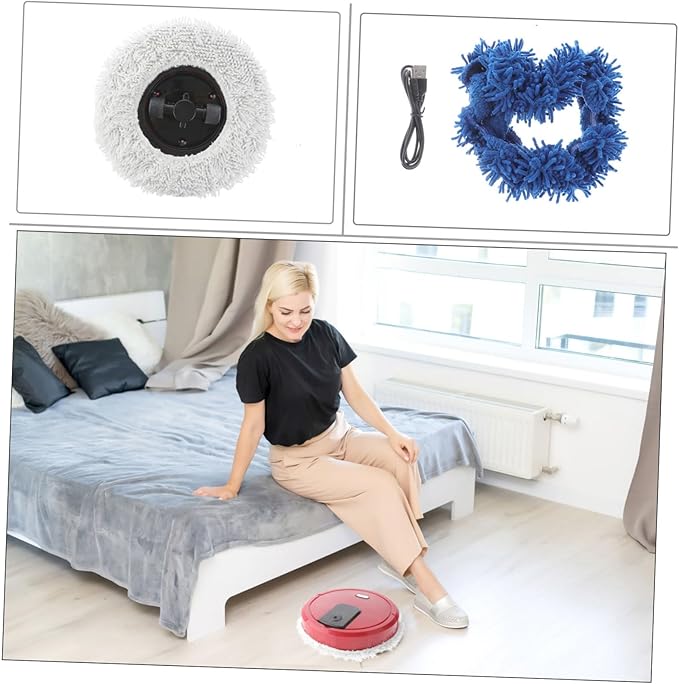MERRYHAPY Smart Floor Mopping Intelligent Sweeping Machine Spray Technology Multi-Functional Robotic Mop for Home Use Random Color