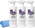 FOLEX Instant Carpet Spot Remover 32 oz – Powerful Stain Remover for Carpets Upholstery &amp Rugs – Eliminates Pet Stains Grease Red Wine Food Makeup &amp More – With Reusable Cleaning Cloth –