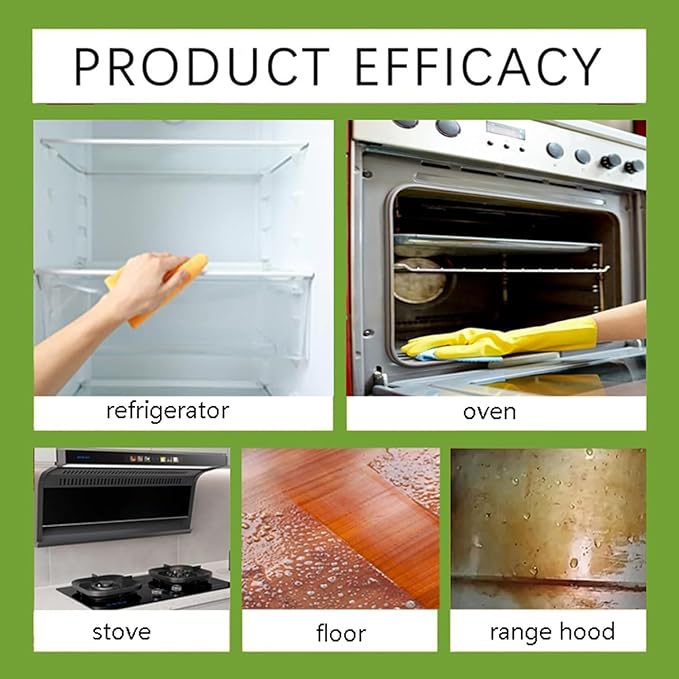 Fly Cleanse Natural Formula to Household Appliances Fly Cleanse Kitchen Cleaner Spray Electrolyzed Ion Kitchen Cleaner Spray Multi-Purpose Cleaning Spray for Stove Oven Grease Stains Remover (2PCS)
