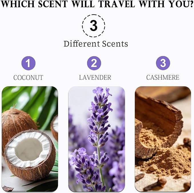 3 Pack Car Air Freshener &amp Car Deodorizer Lavender Scented - Long Lasting Hanging Car Air Fresheners for Women &amp Men Car Accessories by VUTOLLOSA