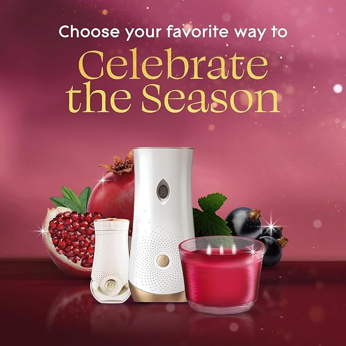 Glade PlugIns Scented 2-Count Oil Refills 6 Pack Pomegranate &amp Currant 0.67 oz