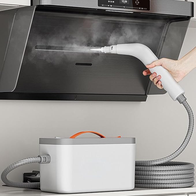 Portable Handheld Steam Cleaner 650ml Large Capacity Fast Heating Cleaning Machine for Home Car Kitchen Grout Tile