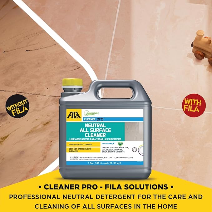 FILA Surface Care solutions CLEANER PRO Neutral All Surface Cleaner 1 Gallon