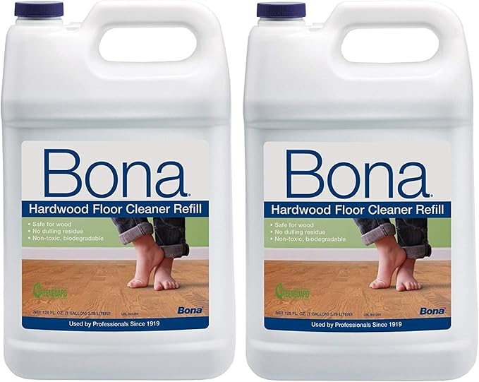 Bona® Hardwood Floor Cleaner Refill 128 Fl Oz (Pack of 2)