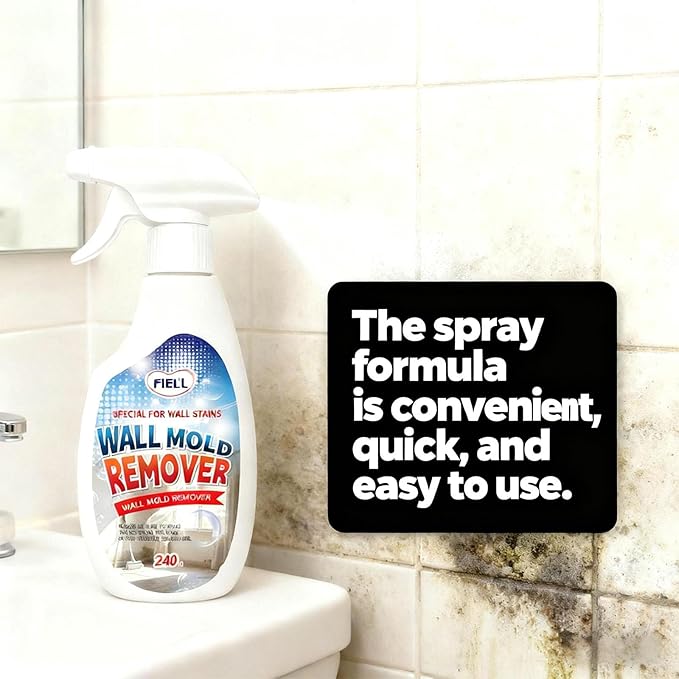 Highly Effective Removal Spray Wall Cleaner for Painted Walls Multi-Surface Cleaning Solution Dust and Stain Remover for Wood Tile Fabric Bathrooms Kitchens (2Pcs)