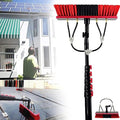 20FT/6m Long Window Cleaning Pole Water Fed Water Fed Telescopic Window Cleaning Pole Water Fed Telescopic Brush Window Cleaner Equipment Solar Panel Cleaning Kit and Cobweb Cleaning