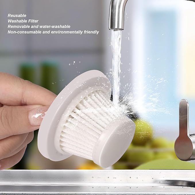Tnfeeon Home Lightweight Mini Cleaner for Carpet and Hard Floor Cordless Stick Vacuum with Powerful Suction for Car Carpet Hardwood Floor Pet Hair Multi Surfaces Handheld Vac