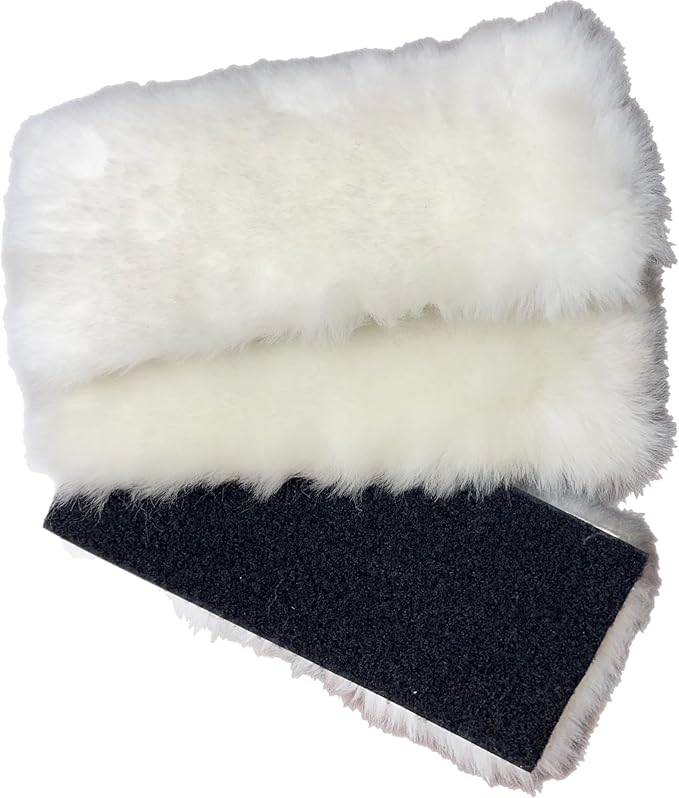 Genuine Lambwool 9 Flat Mop 3 Refill Pads ONLY Hardwood Laminate Tile &amp Ceramic Floors Wet &amp Dry Use
