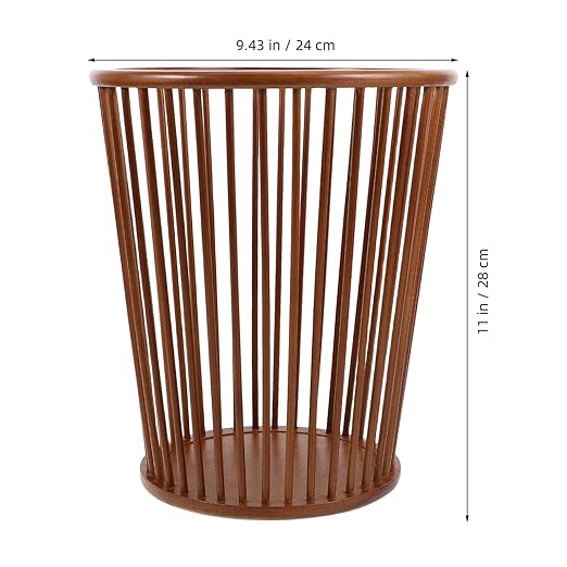 ARTIBETTER Trash Can Large Capacity Wastebasket Eco-Friendly Fiber Bathroom Bedroom Office Trash Bin for Home and Dormitory Use