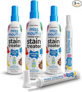 Miss Mouth's Messy Eater Stain Treater Pens &amp 4oz 3-Pack - On-the-Go Spot Remover for Clothes - Portable Baby Stain Spray Newborn Essentials