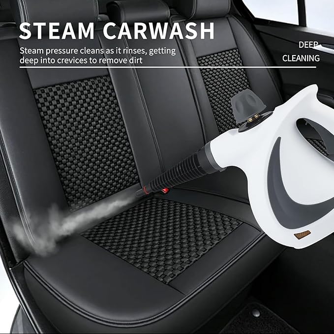 Steam CleanersHandheld Steam Cleaner For Home Steam Cleaner For Car Steam Cleaner Handheld Hand Held Cleaner Sakerplus Steam Disinfection Cleaner (grey)