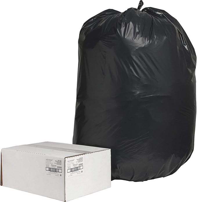 Black Low-Density Recycled Can Liners