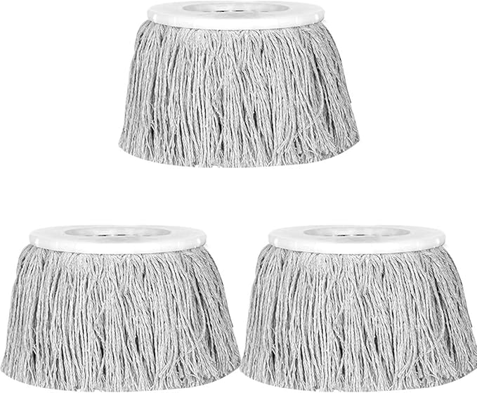 Mop Head Replacement Spin Mop Compatible Household Cleaning Tools Commercial Mop Head(C)