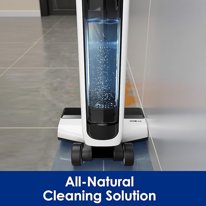 Tineco Floor ONE S5 PRO 2 Cordless Wet Dry Vacuum Smart Hardwood Floor Cleaner Machine One-Step Cleaning Mop for Sticky Messes and Pet Hair LCD Display APP Voice Guide with Ultra Mode