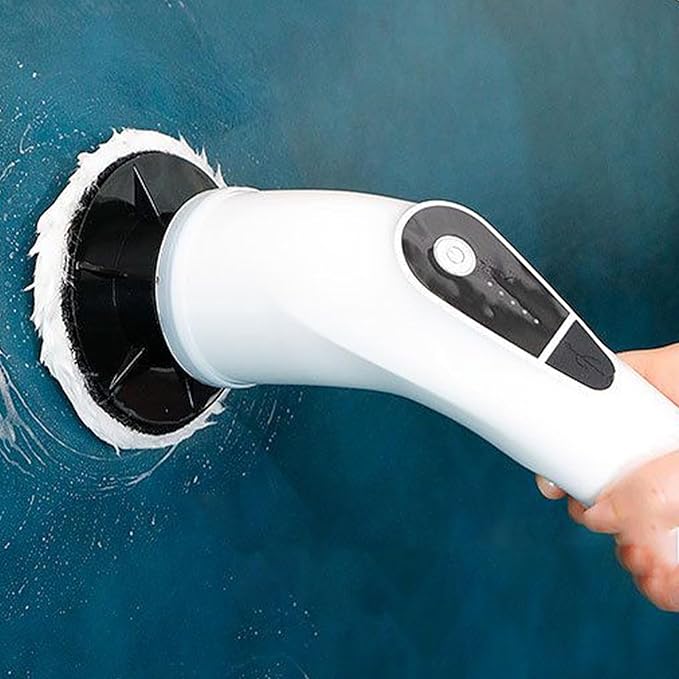 Floor Cleaning Brush - 9 in 1 Long Handle Tile Scrubber Non-Slip Extendable Bathroom Scraper Multifunctional Grout Cleaner | Home Kitchen Outdoor Garage Wall Bathtub Floor Cleaning Tool