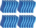CELOX 24 Non-Scratch Scrub Sponges for Washing Dishes Blue