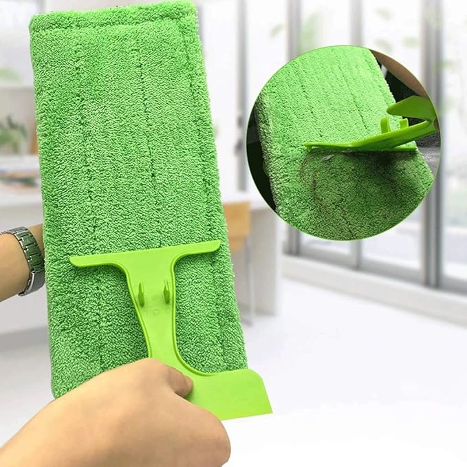 Mop - for Floor Cleaning Wet Dry Professional Flat Mops for Hardwood  Laminate