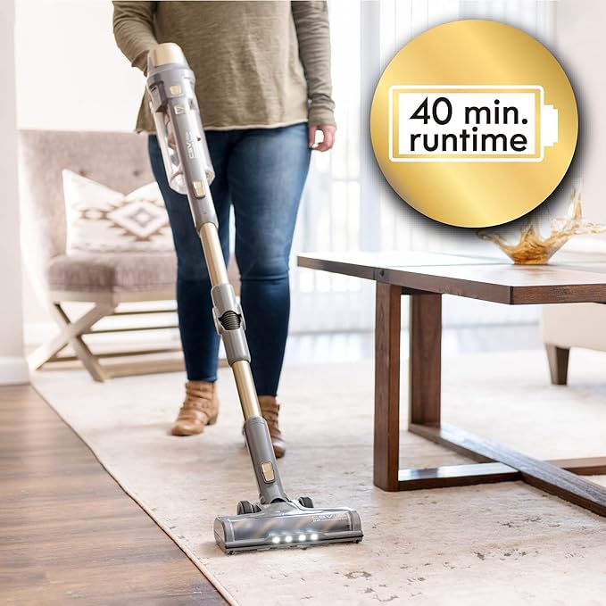 Kenmore Elite DS4095.01 CSV Max Upgrade Brushless Cordless Stick Vacuum with EasyReach Wand HEPA Filter &amp LED Headlight Converts to Lightweight Handheld for Hardwood Floors Carpet &amp Pet Hai