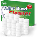 Toilet Bowl Cleaners Bleach Tablets 54 PACK Automatic Toilet Tank Cleaner Bathroom Cleaner Against Tough Stains No Scrubbing Continuous Clean Sparkling Fresh