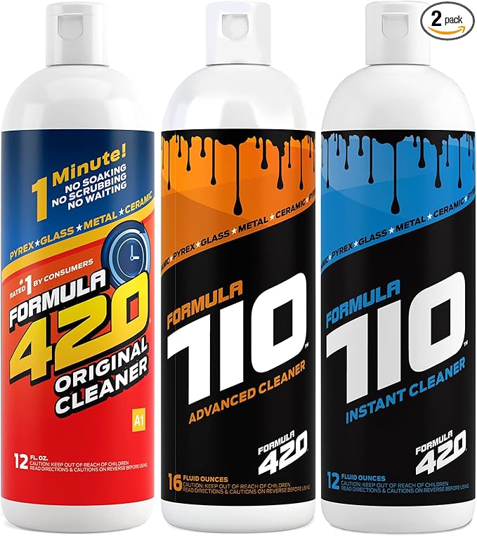 Formula 420 Bundle - (1) 12oz Original Cleaner (1) 12oz Formula 710 Instant Cleaner (1) 16oz Formula 710 Advanced Cleaner