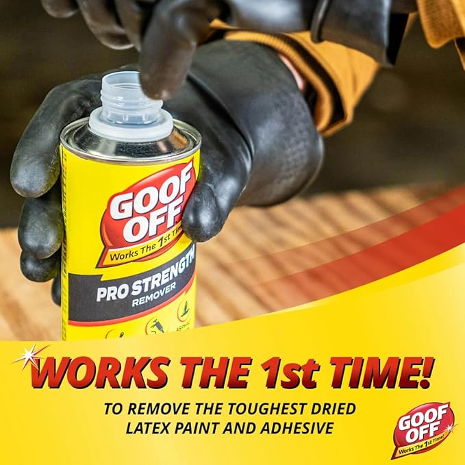Professional Strength Adhesive Remover – 16 fl. oz (Pack of 3) | Removes Stickers Paint Grease Tar Gum &amp More | Heavy-Duty Cleaner for Home Auto &amp Garage Projects