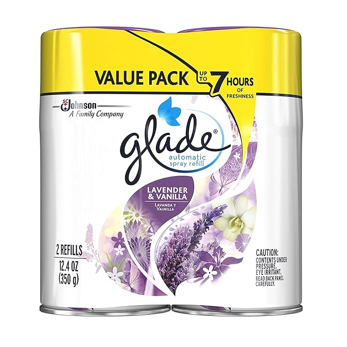Glade Automatic Spray Refill - Lavender &amp Vanilla 6.2 oz