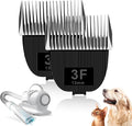 2 Pack Replacement Blade for nebot P1 Pro Pet Grooming Kit &amp VacuumSize-3F Cut Length 1/2(13mm)Made of Ceramic Blade &amp Stainless Steel Blade