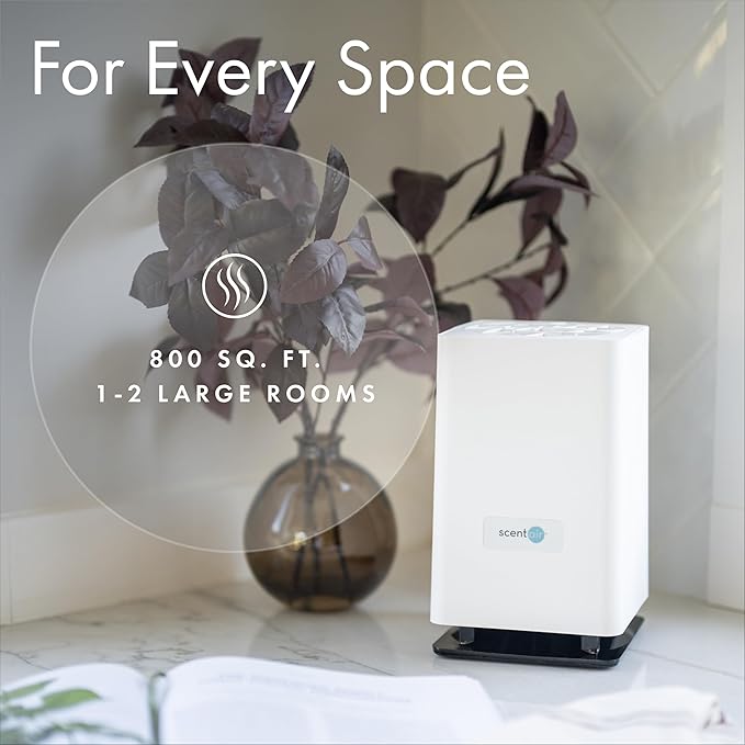 ScentAir Whisper Home Monthly Plug-in Refill Fragrance Cartridge for Home and Office ECO Allure