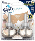 Glade Plugins Refills Sheer Vanilla Embrace 1.34 FL OZ 2 CT (Pack of 10)