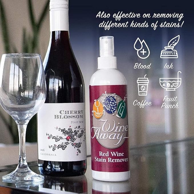 Wine Lover's Stain Removal Kit - Red Wine Stain Remover &amp Teeth Whitening Tablets