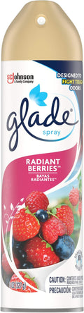 Glade Air Freshener Aerosol Radiant Berries 8 Oz (Pack of 3)