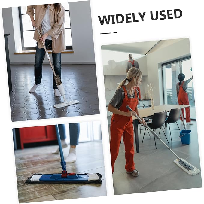 PartyKindom Microfiber Mop for Tile Floors Wet Dry Hardwood Floor Mop Cedar Office Cleaning Tool