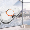 Window Cleaner Robot Glass Cleaner 5600pa- Dual Water Spray/Remote/ 2 * 30 Ml Water Tank Intelligent Edge Recognition System for Smooth SurfacesWhite