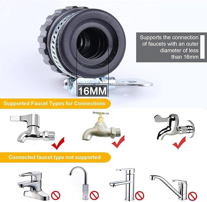 Telescopic Window Cleaner Kit - Extendable 18FT Pole with Adjustable Brush Head Water Fed Tool for Solar Panels &amp Conservatory Roofs 35CM Brush for Streak-Free Shine