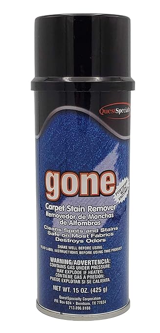 GONE Carpet Stain remover 16 oz. can 1 count