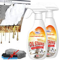 FIELL Heavy-Duty Kitchen Degreaser Foam Cleaner 8.46 fl.oz Clean Kitchens Up Kitchen Oil Cleaner Multipurpose Oil Stain Remover Spray Multi functiona Foam Cleaner Spray (2PCS)