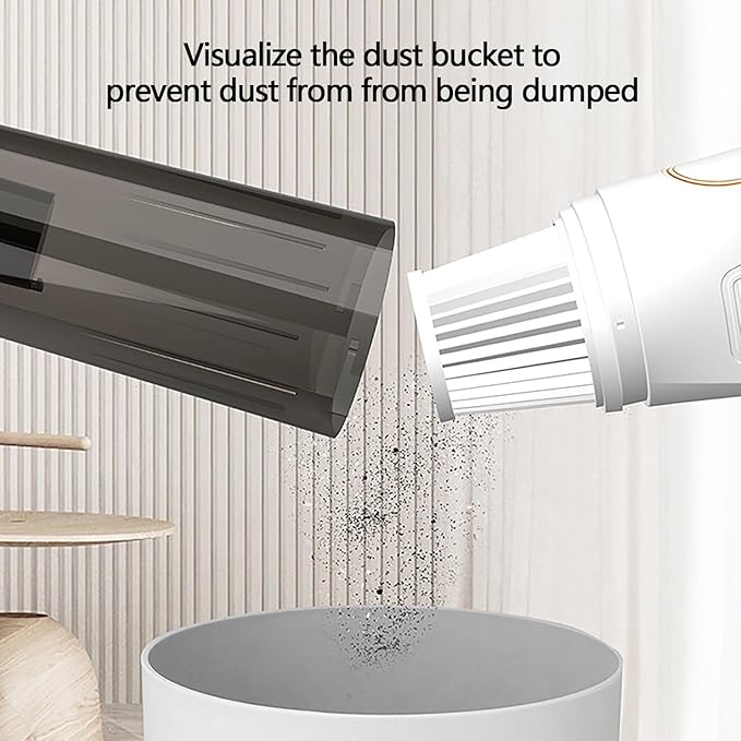 VELPEN Lightweight Cordless Stick Vacuum Cleaner for Hardwood Floors and Carpet Rechargeable 6000pa Suction Runtime of 20 Minutes Includes Multiple Tools