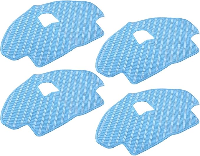 Carbon Filter Mop Cloth Spare Parts Soft Texture Vacuum Cleaner Cleaning Pad High Water Absorption Compatible for Ozmo 610 Robotic Vacuum