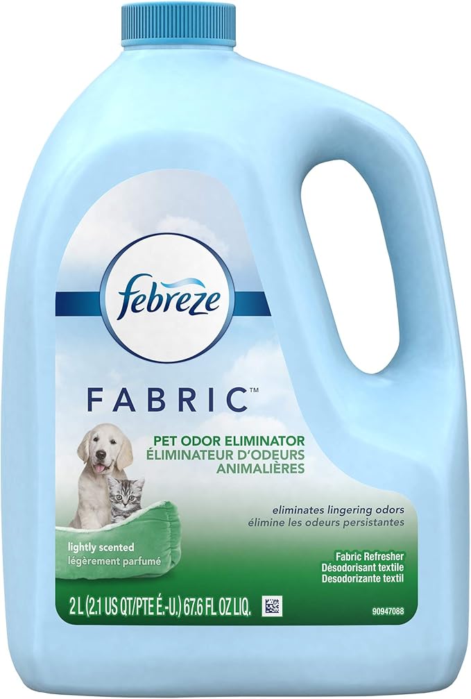 Febreze Fabric Refresher Dog Cleanup Pet Odor Eliminator 67.6 fl. oz.