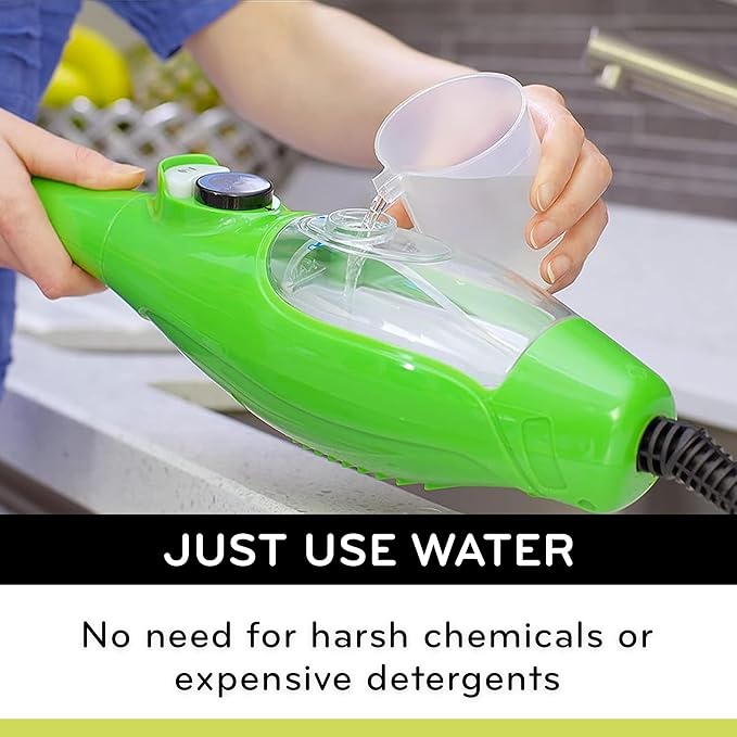H2O X5 Dual Blast Steam Mop &amp Handheld Steam Cleaner | 5-in-1 Floor Steamer | Forward-Blast Mop Head for Edges &amp Tough Messes | Hardwood Tile &amp Laminate Cleaner