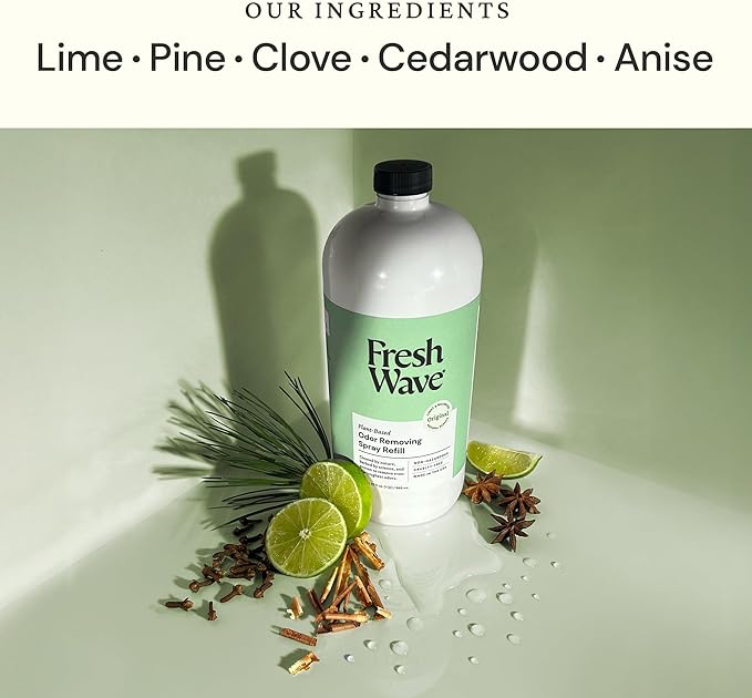 Fresh Wave Odor Removing Spray Refill Bundle: Original &amp Lavender 32 fl. oz. Spray Refill