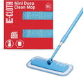E-Cloth Mini Deep Clean Mop Premium Microfiber Mops for Floor Cleaning Great for Hardwood Laminate Tile and Stone Flooring Washable and Reusable 100 Wash Guarantee 1 Pack