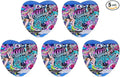 5PCS Car Air Freshener Hanging Personalized Double Sided Skate Girl Car Fresheners Long Lasting New Cars Scents Cute Automotive Freshies for Closets Drawers (tea)