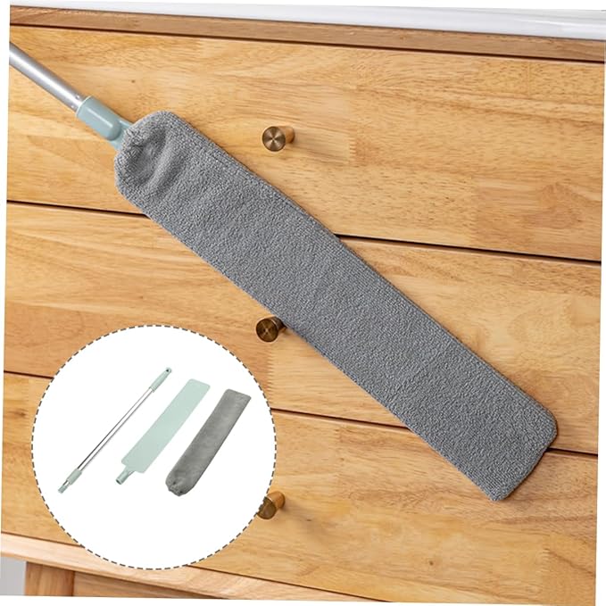 Microfiber Duster Home Dust Brush Extendable Cleaning Tool Washable Flexible Dusters for Home