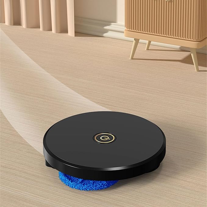 USB Rechargeable Electric Mop Easy to Use 1800mAh Battery Floor Machine Double Wheel Efficient Mopping Device Floor