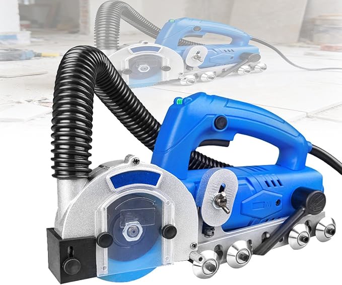 Household Electric Tile Gaps Crevice Cleaning Machinewith 100mm Blade9000r/min Tile JointFloor DIY RegroutingTile Grout Remover Machine for Ceramic Tile Repair and Regrouting