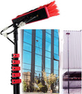 Photovoltaic and Solar Panels Cleaner Kit Window Cleaning Pole Window Cleaning Brush Equipment Water/Hose Fed Pole3.6M/12FT