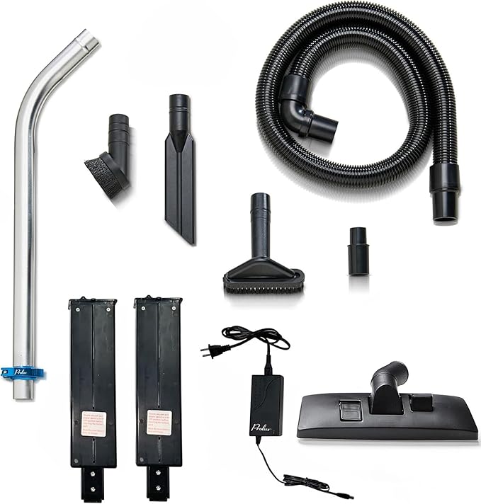 Prolux 2.0 Cordless Battery Bagless Backpack Vacuum Cleaner Dual HEPA Shield Filtration Tool Accessory Kit