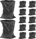Heavy Duty Trash Bags for Kitchen and Commercial Use 50pcs 70x90cm Thick Flat Open Garbage Liners Large Capacity Rubbish Bags for Hotel and Janitorial Cleanup